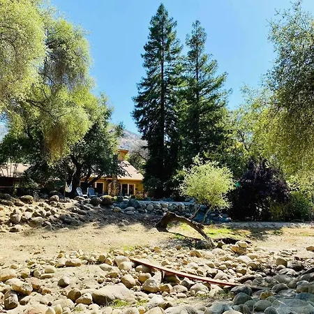 Sequoia Cabin By The River Three Rivers Exterior photo